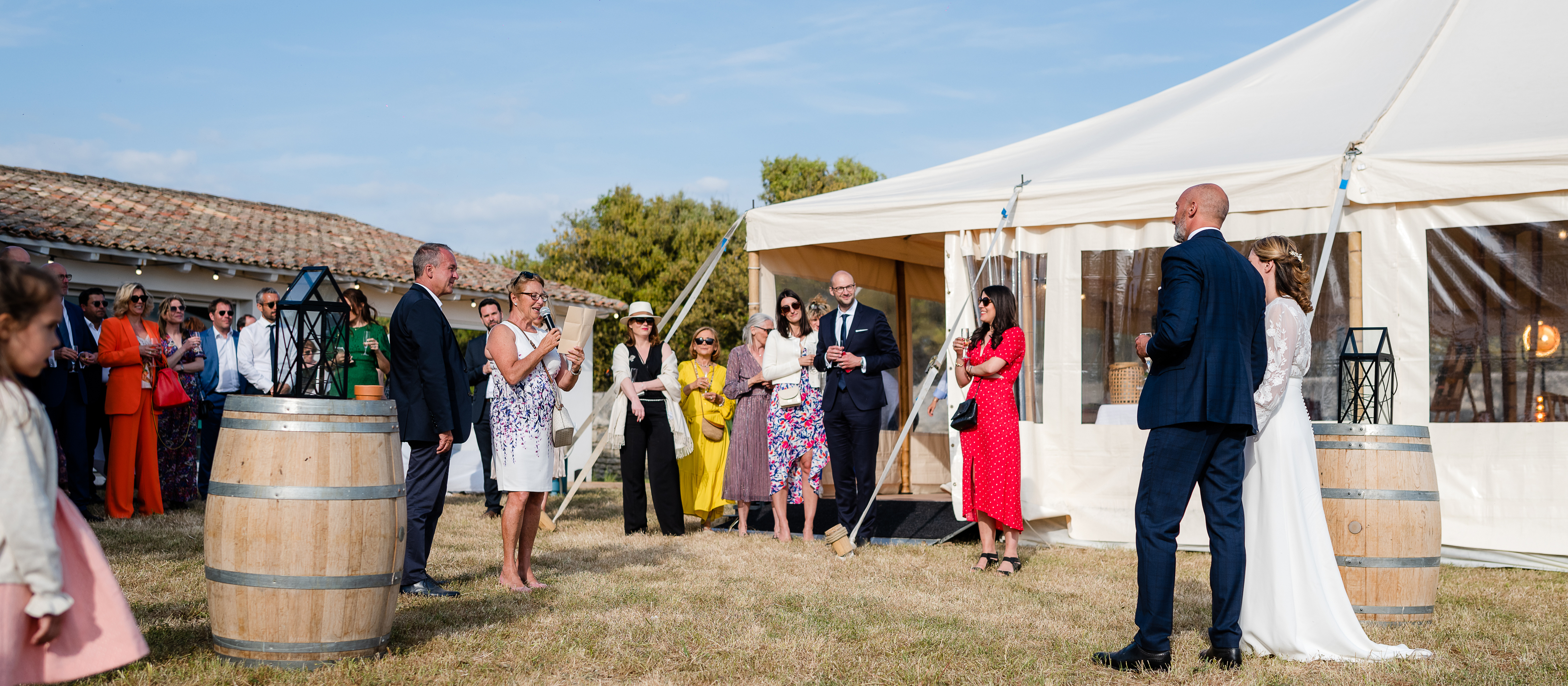 Slide Mariage Champêtre Cocktail